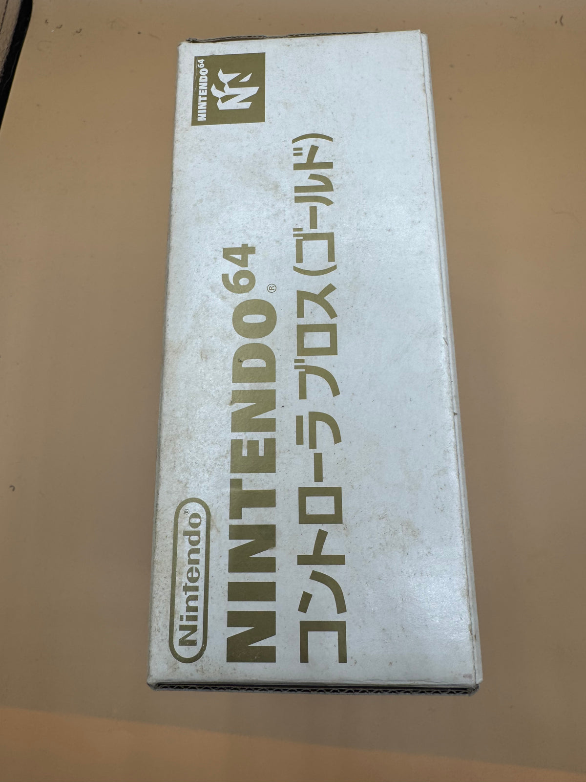 Gold Nintendo 64 Controller (Japanese import) CiB