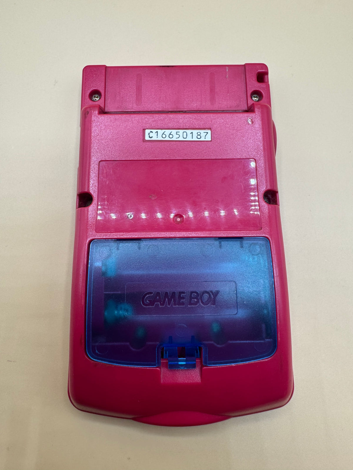 Berry Red Nintendo Gameboy Color