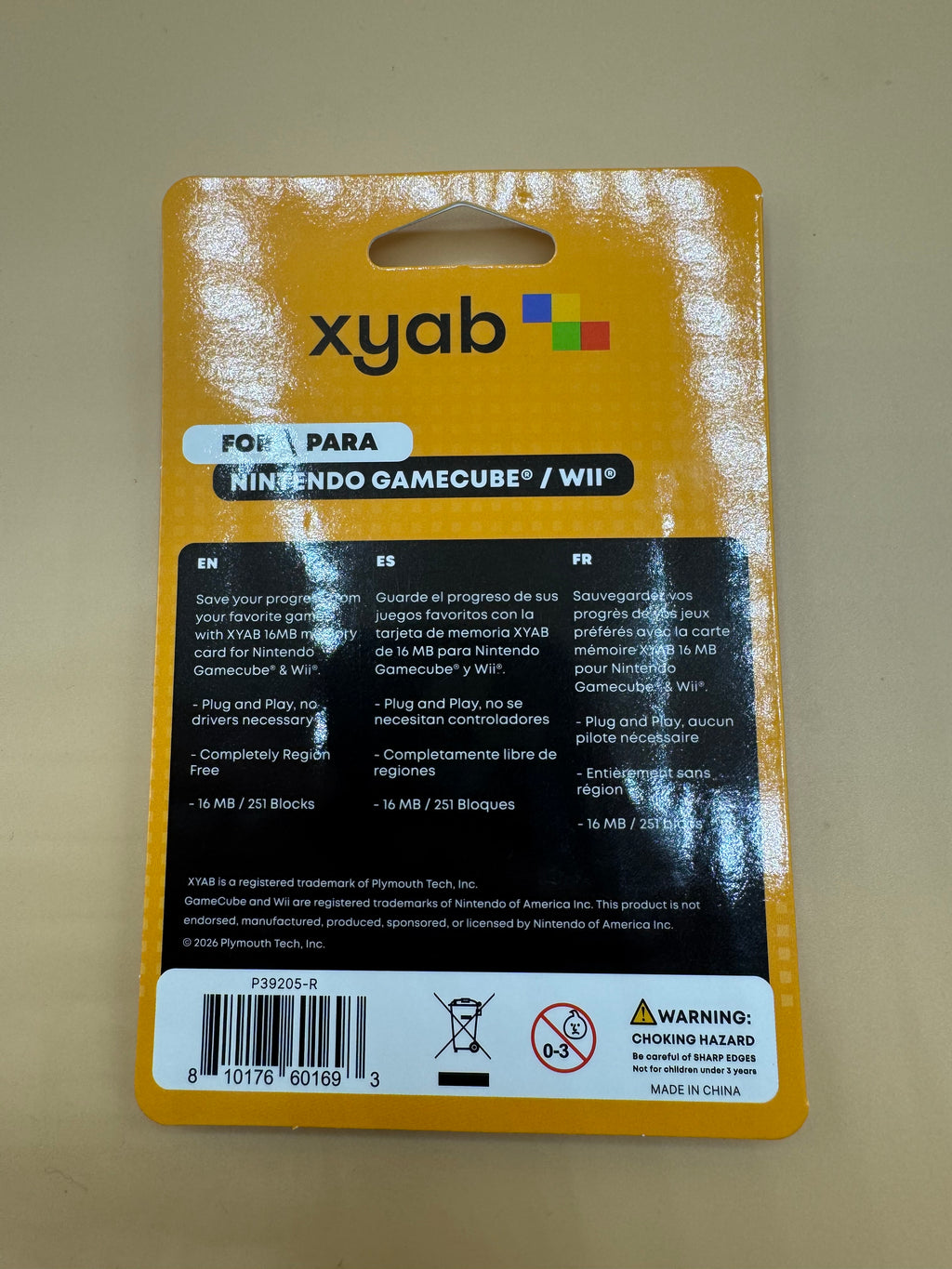 16MB/251 Block Memory card for GameCube