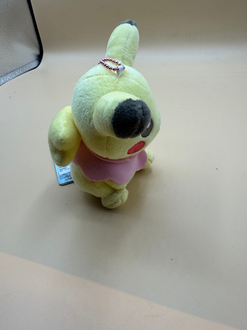 Japan-exclusive Banpresto "Girlish Pikachu" Mascot Keychain Plush (2018 Release)