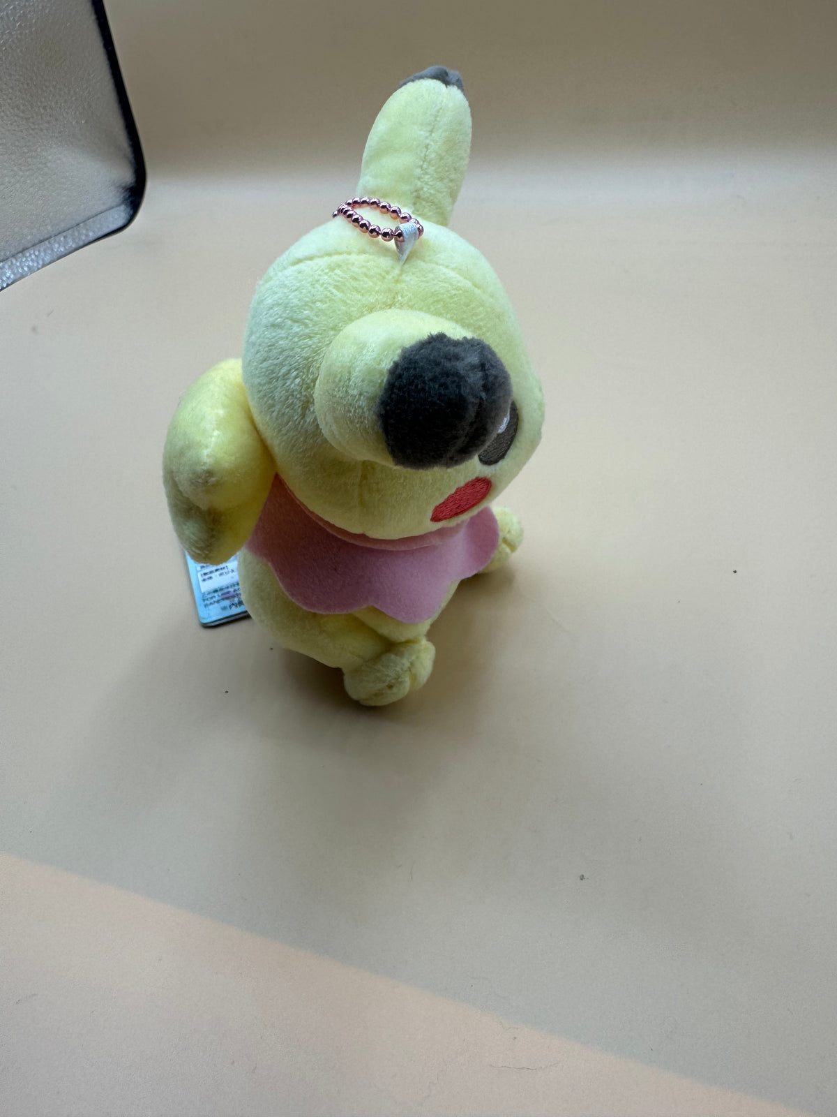 Japan-exclusive Banpresto "Girlish Pikachu" Mascot Keychain Plush (2018 Release)