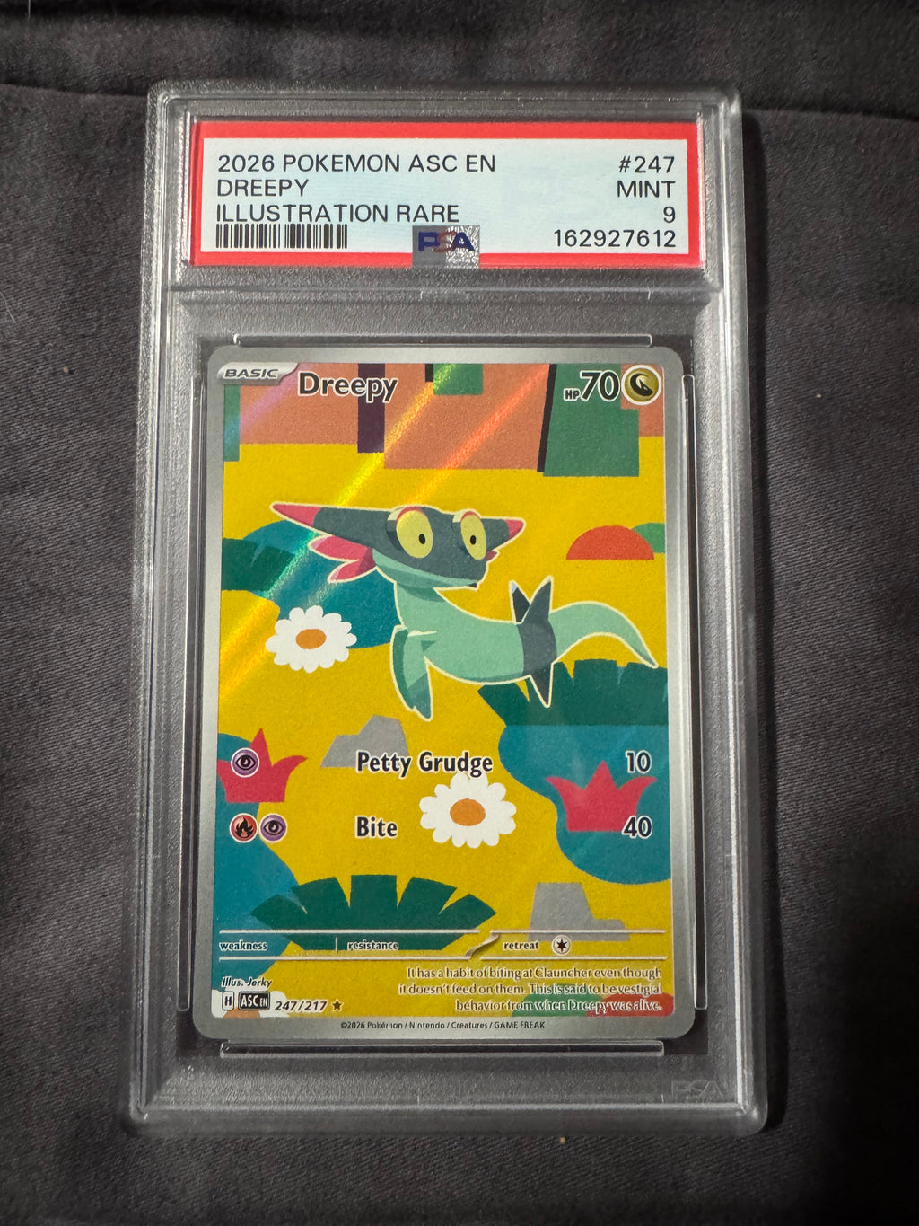 POKEMON TCG: ASC EN-ASCENDED HEROES #247 DREEPY ILLUSTRATION RARE