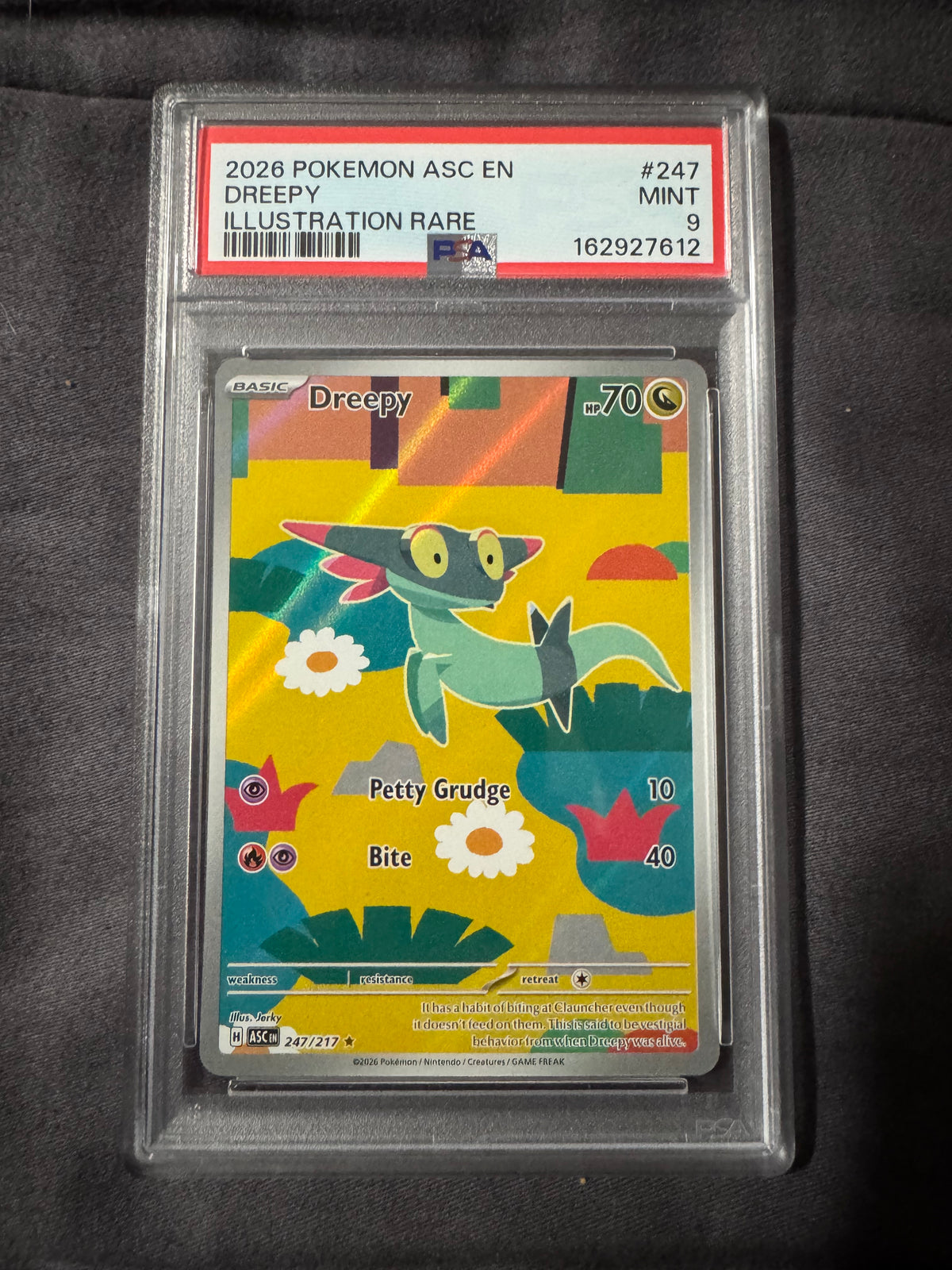 POKEMON TCG: ASC EN-ASCENDED HEROES #247 DREEPY ILLUSTRATION RARE