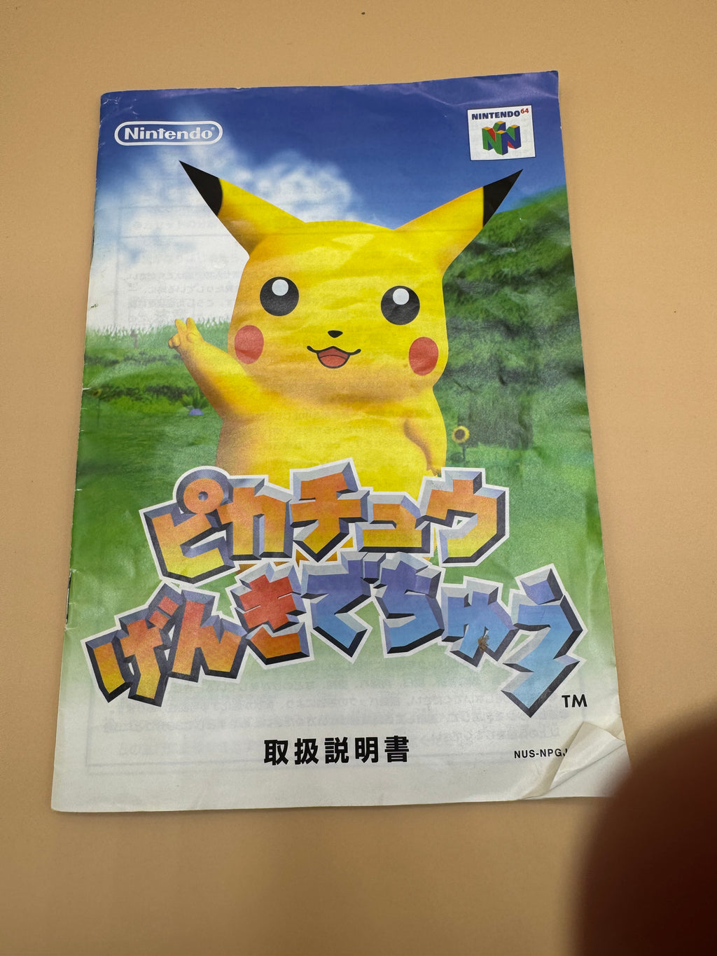 Hey You Pikachu (Japanese import) CiB