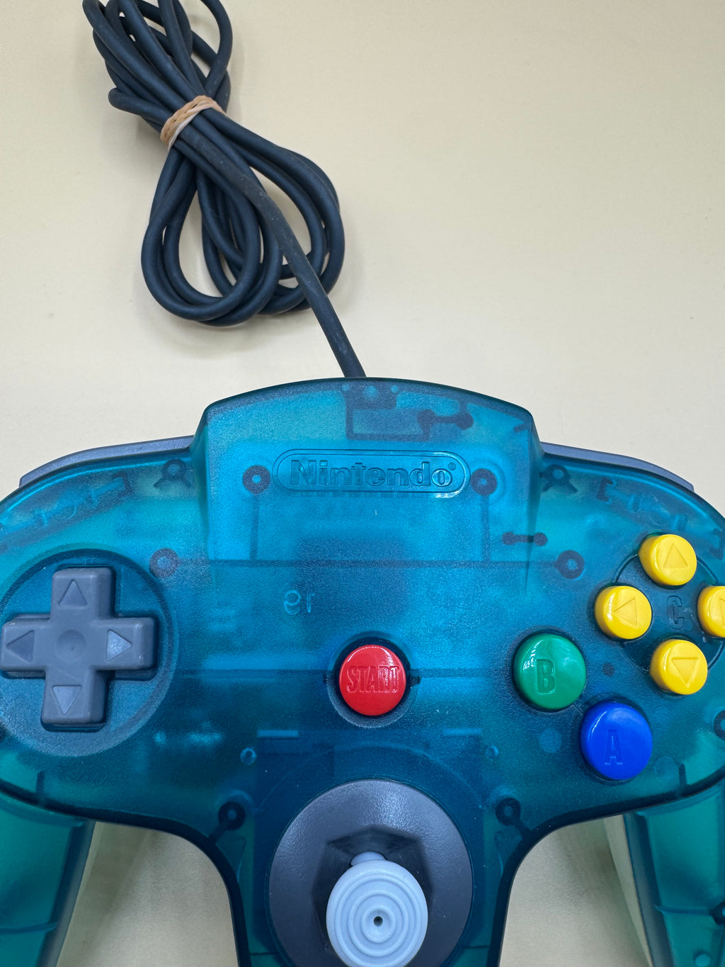 Clear Blue/White Nintendo 64 Controller (Japanese import)