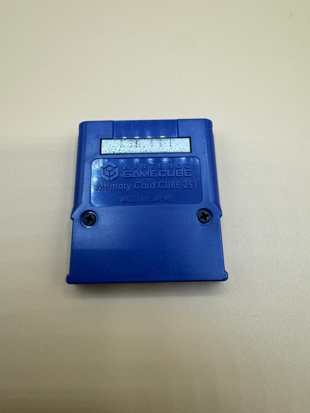 Violet 251 Block GameCube Memory Card