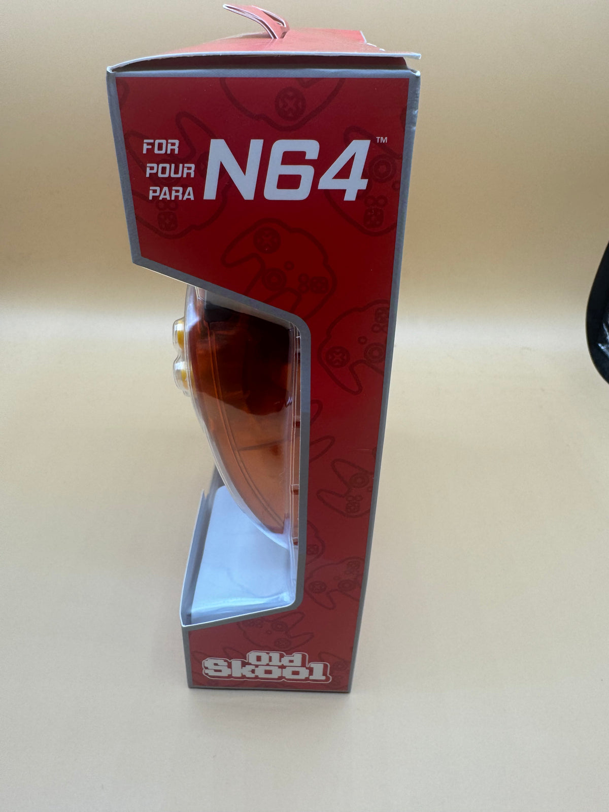Oldskool Controller for Nintendo 64 (Fire Orange)