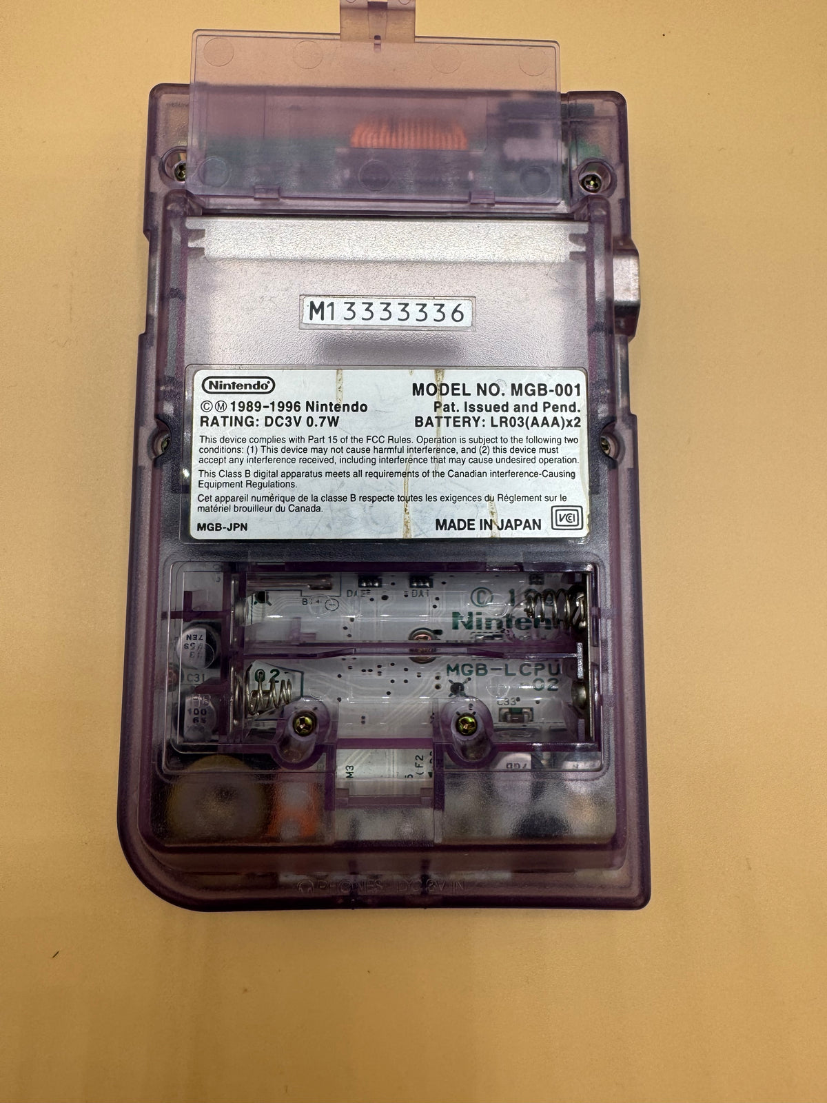 Atomic Purple Gameboy Pocket