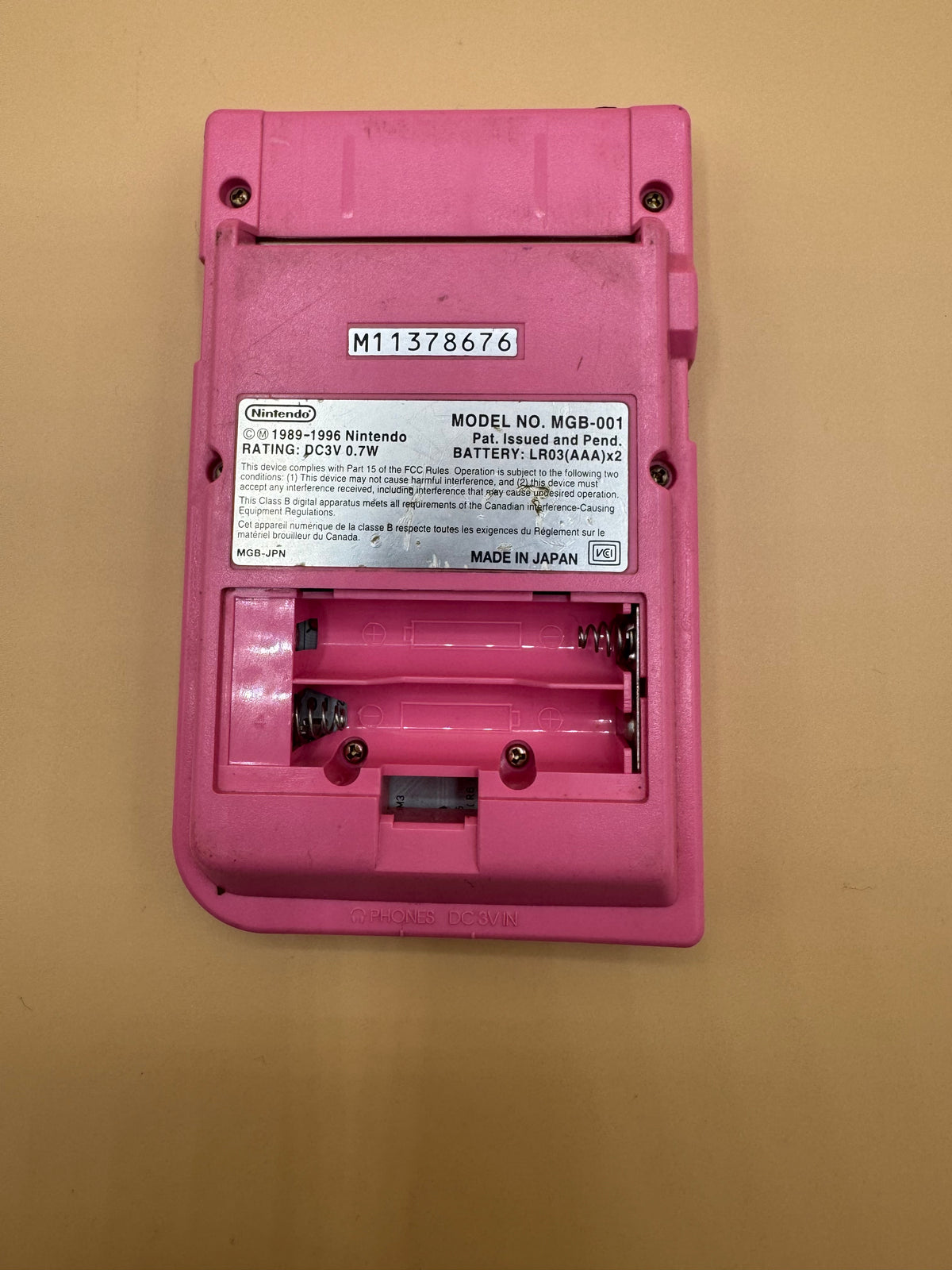 Pink Gameboy Pocket