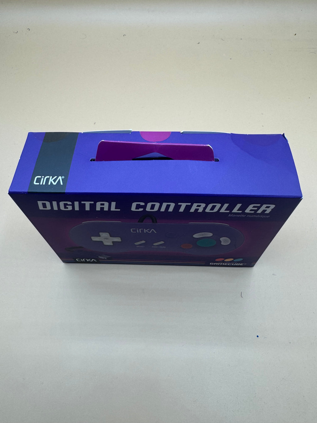 CirKA Digital Controller (Violet) for Nintendo GameCube