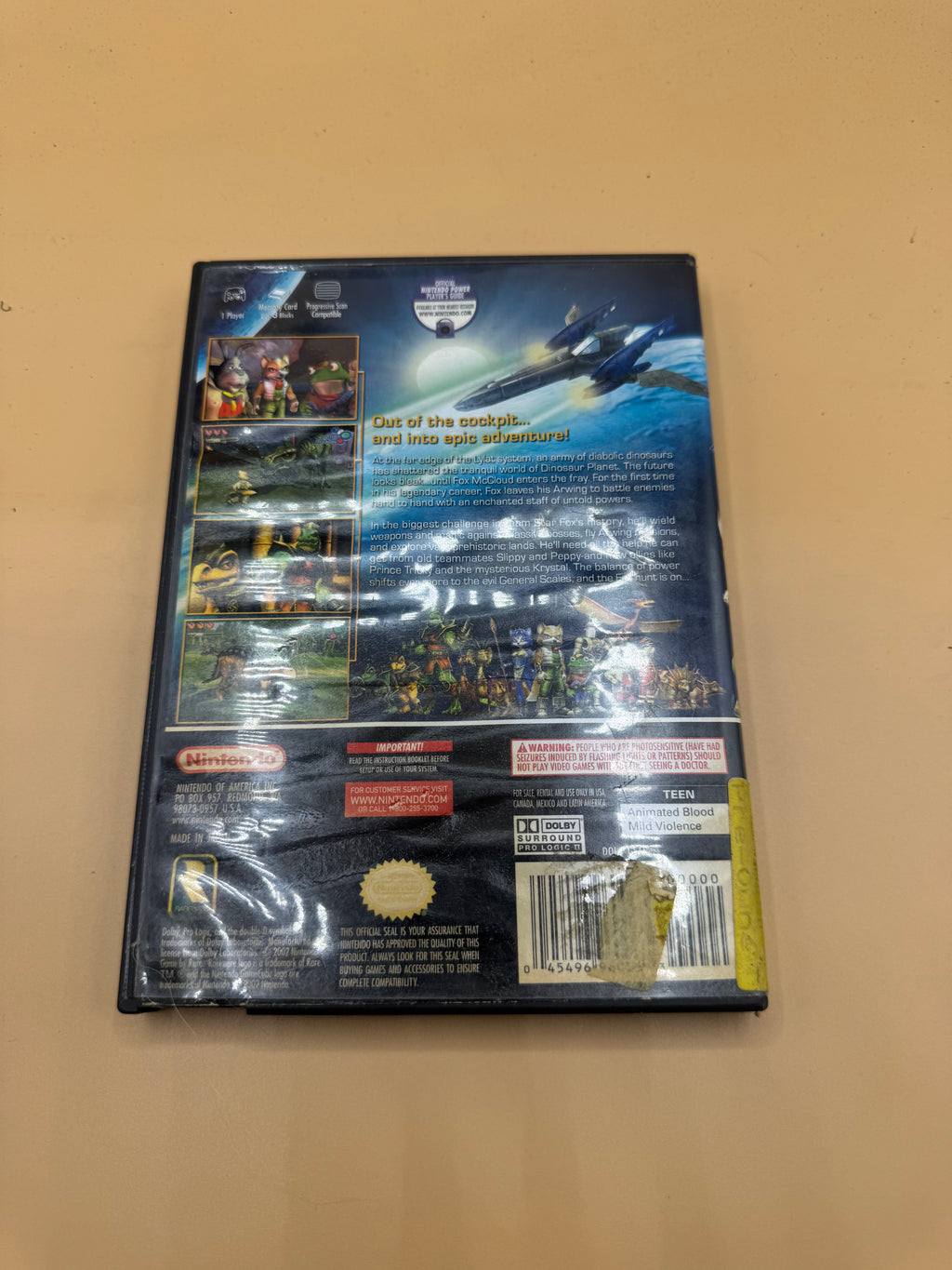 Starfox Adventures CiB