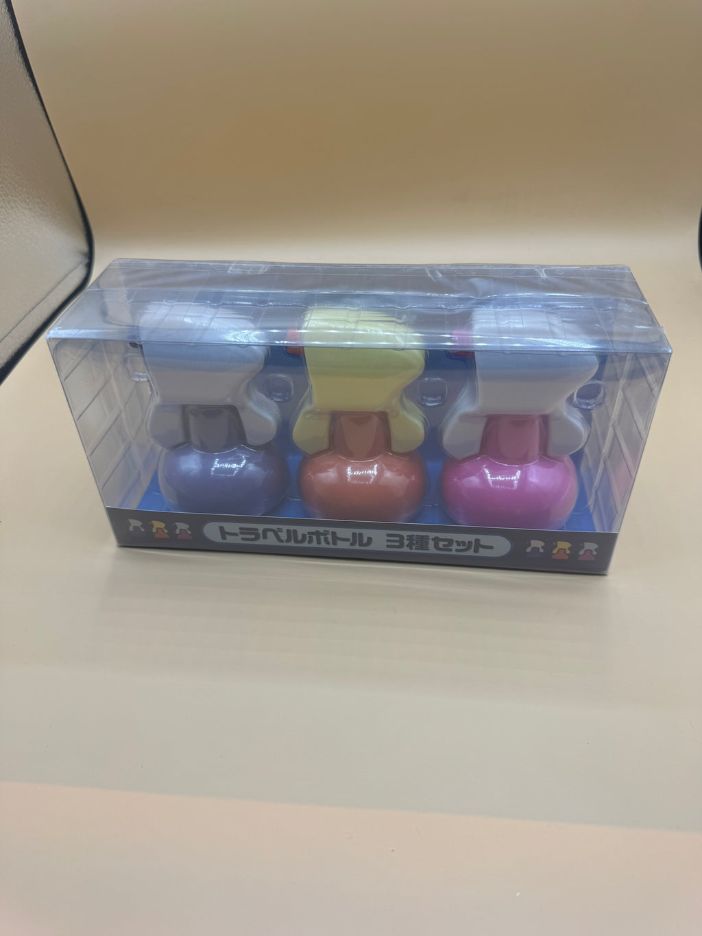 Pokémon Center Potion Bottle 3-Piece Travel Set (Japanese import) Limited Edition