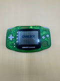 Clear Green Custom Gameboy Advance