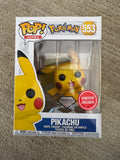 Pikachu Funko #553 Diamond Collection/ GameStop Exclusive