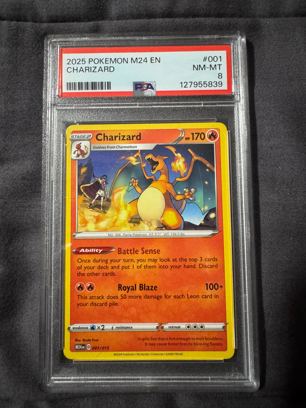 POKEMON TCG: M24 EN-MCDONALD'S COLLECTION #001 CHARIZARD