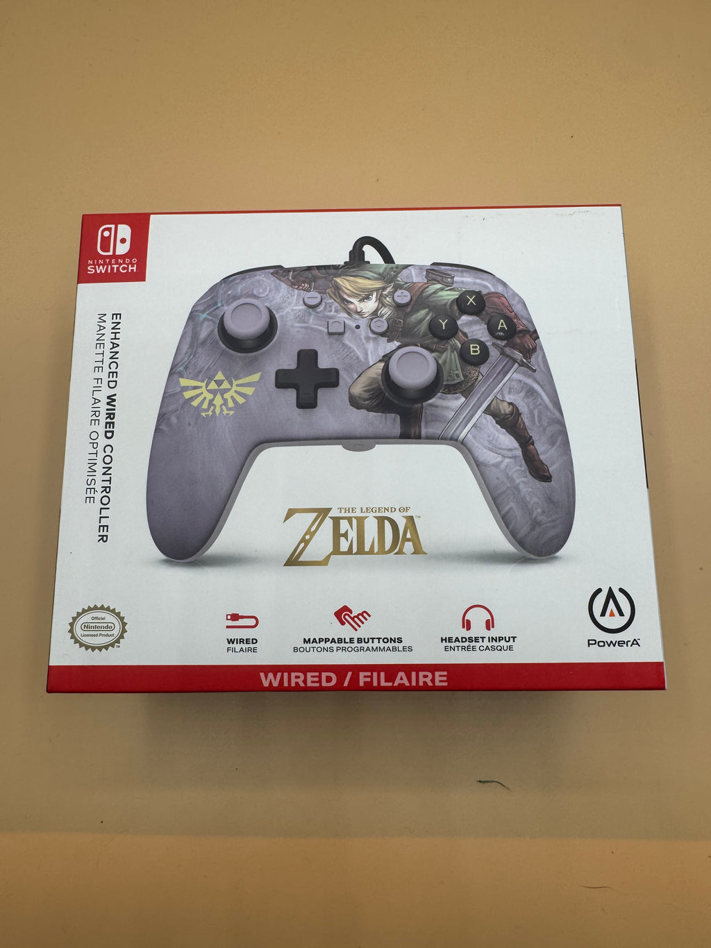 “The Legend of Zelda” Power A Wired Nintendo Switch Controller