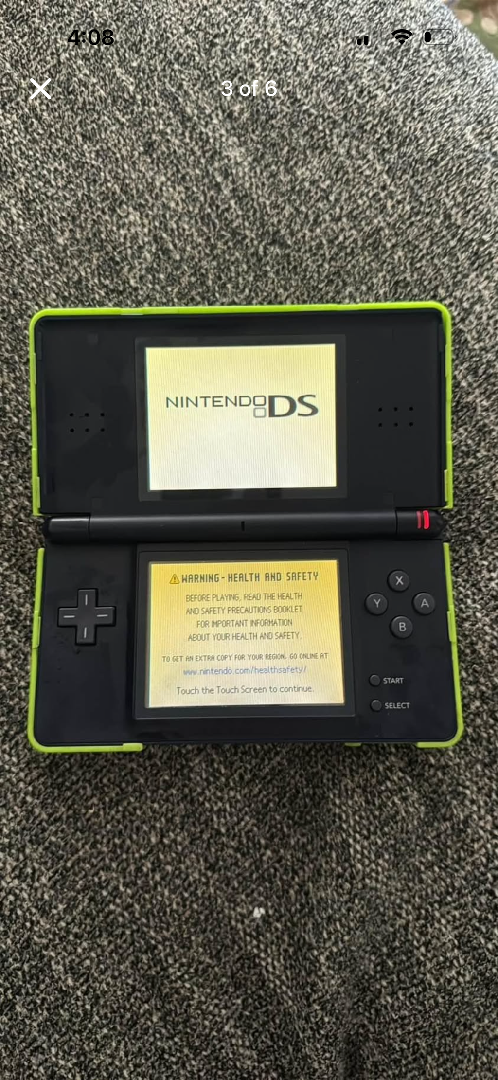 Gachapin X Mukku Nintendo DS Lite bundle