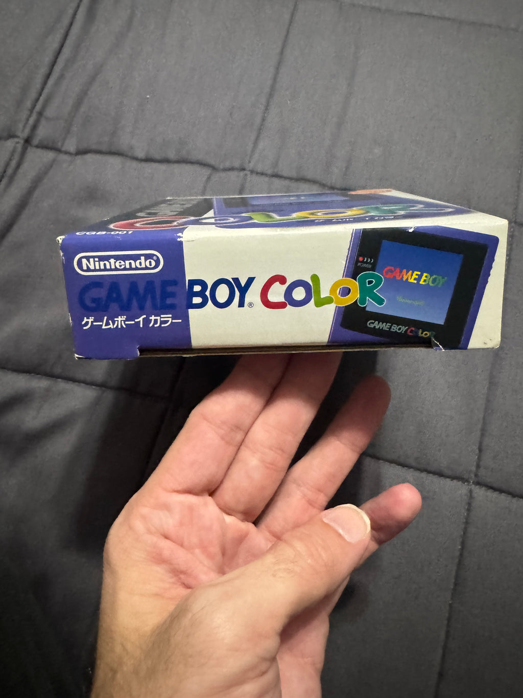 Grape Gameboy Color in original box (no volume)