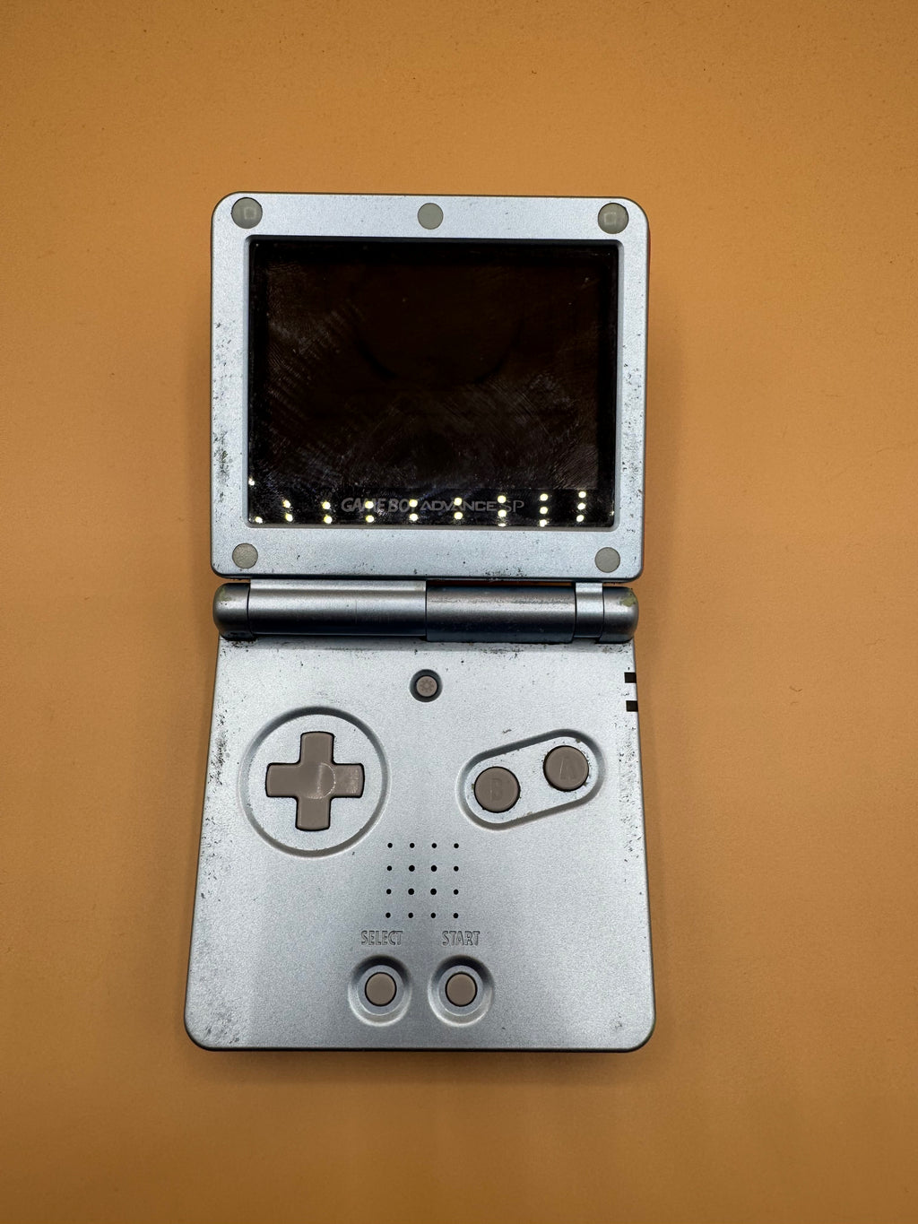 Gameboy Advance SP-101 with Charizard Evolution hard case