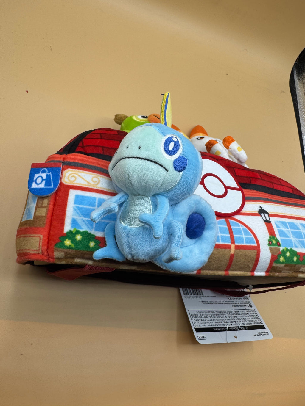Pokémon Center Japan "Galar Tabi" (Galar Journey) Plush Tissue Box Cover