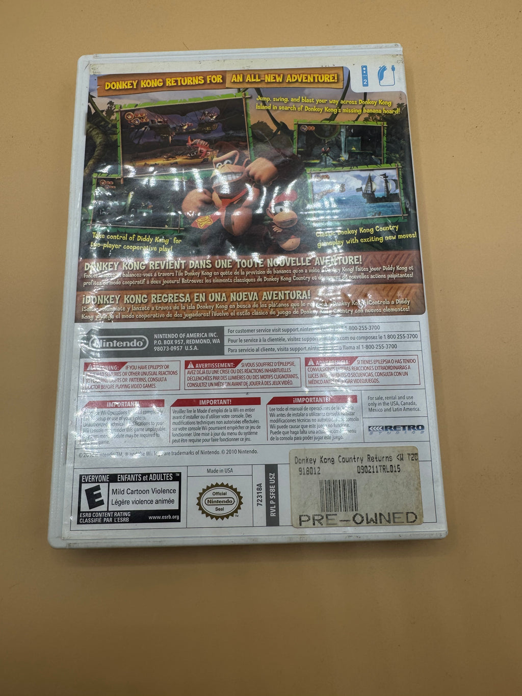 Donkey Kong Country Returns
