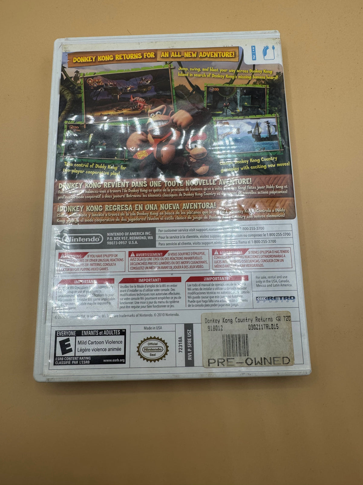 Donkey Kong Country Returns