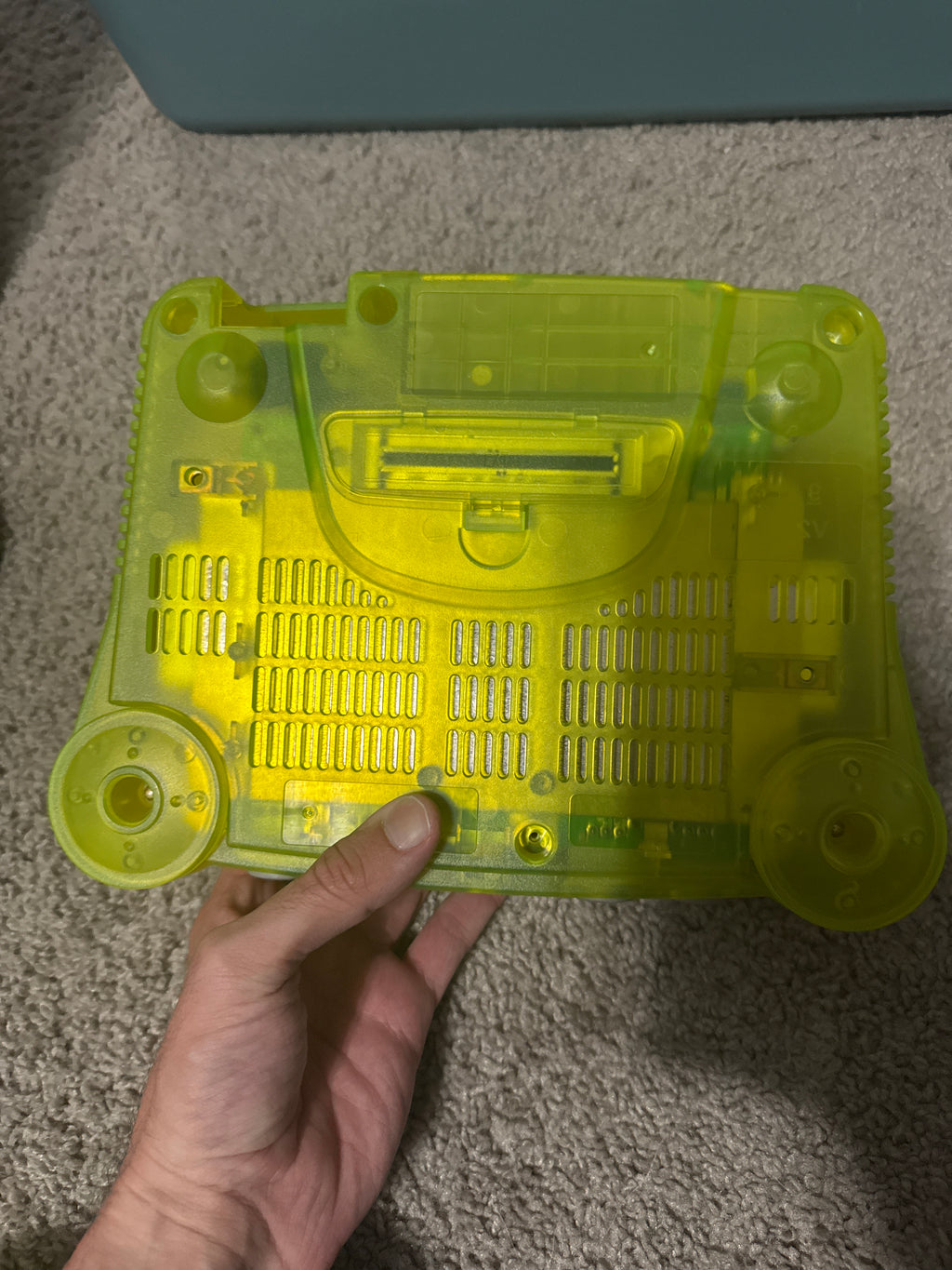 Customized Extreme Green Nintendo 64 Console + Controller + Expansion Pak
