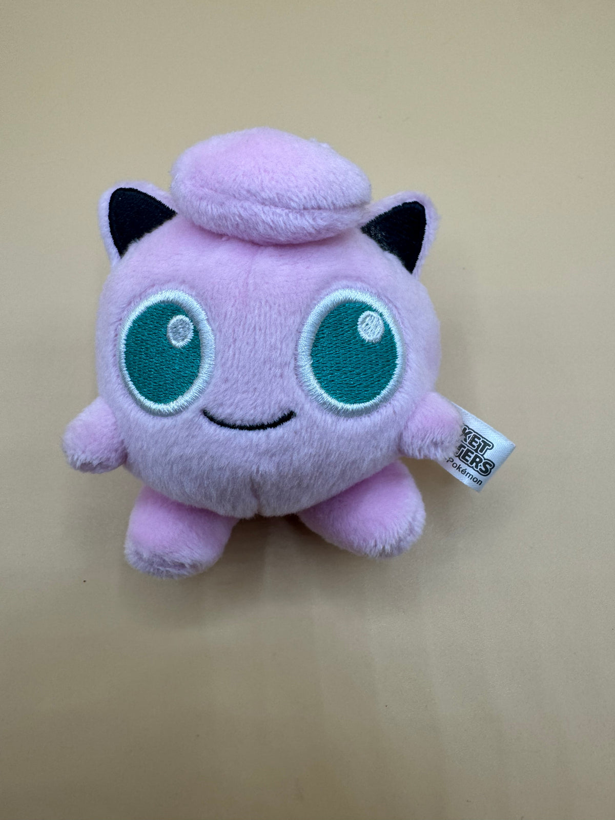 Sanei Boeki Pokémon All Star Collection Jigglypuff Mascot Keychain
