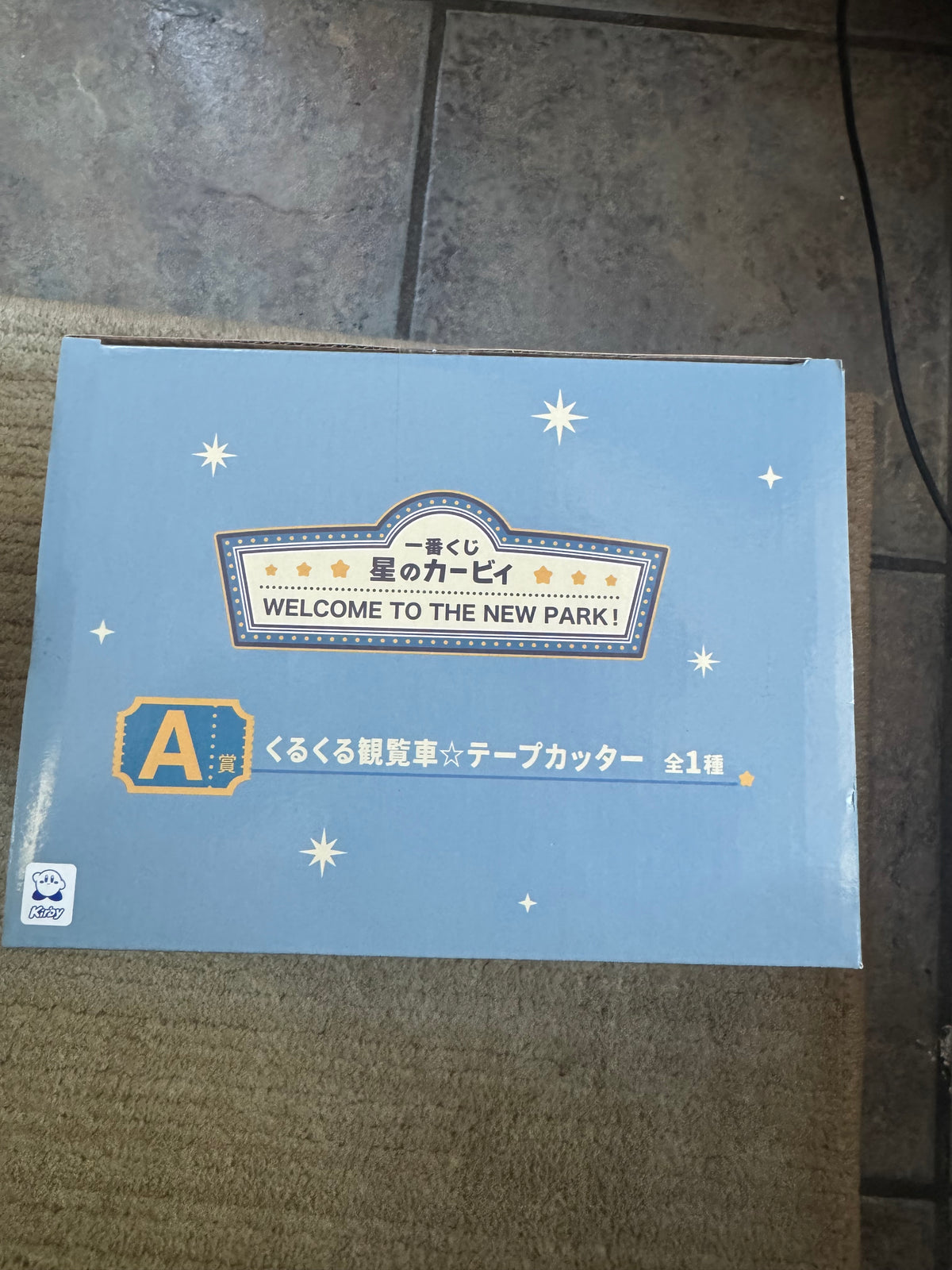 Bandai Spirits Ichiban Kuji "Kirby: Welcome to the New Park" Prize A - Spinning Ferris Wheel Tape Cutter