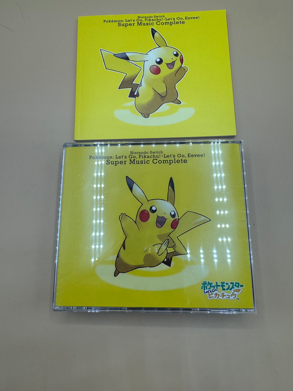 Pokémon: Let's Go, Pikachu! & Let's Go, Eevee! Super Music Complete 3-CD Box Set (Japanese import)
