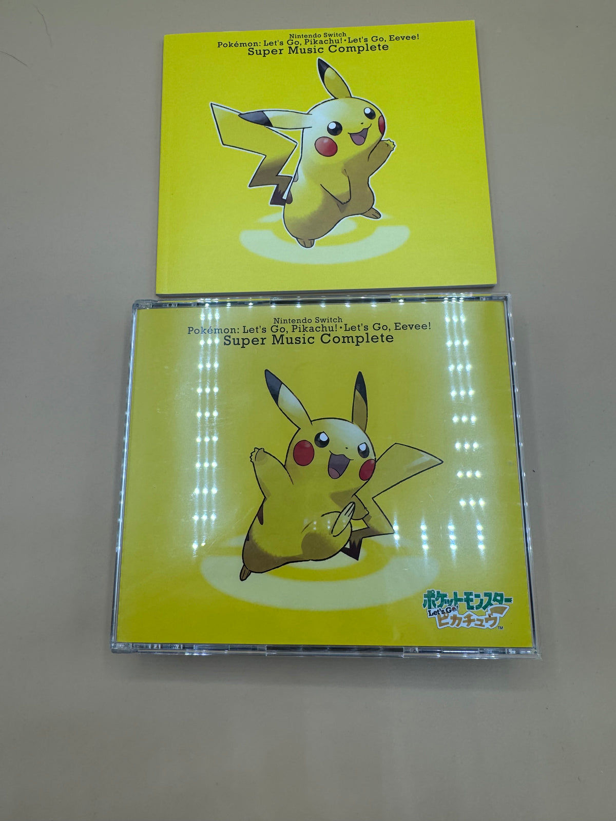 Pokémon: Let's Go, Pikachu! & Let's Go, Eevee! Super Music Complete 3-CD Box Set (Japanese import)