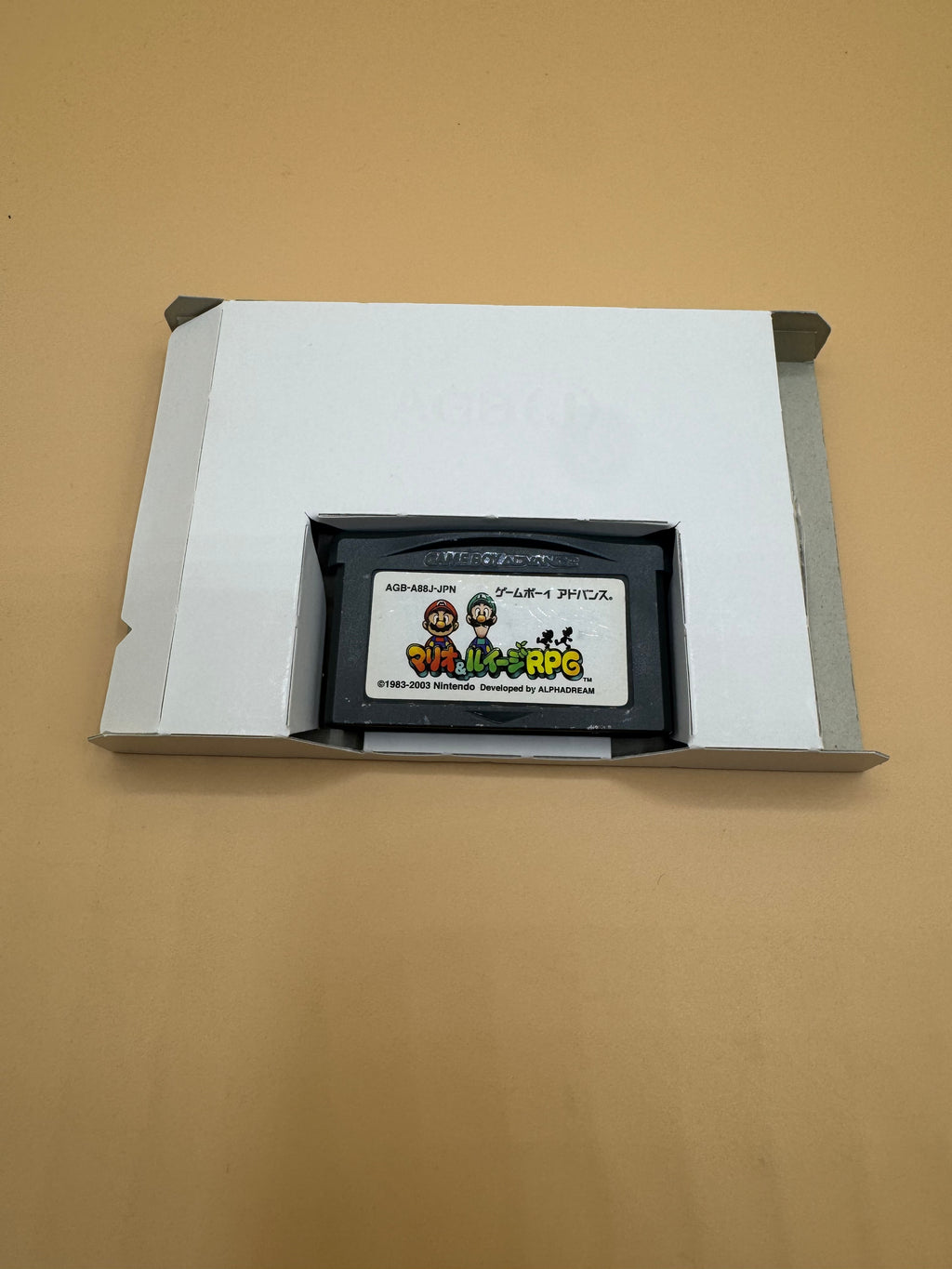 Mario and Luigi Super Star Saga (Japanese import) CiB