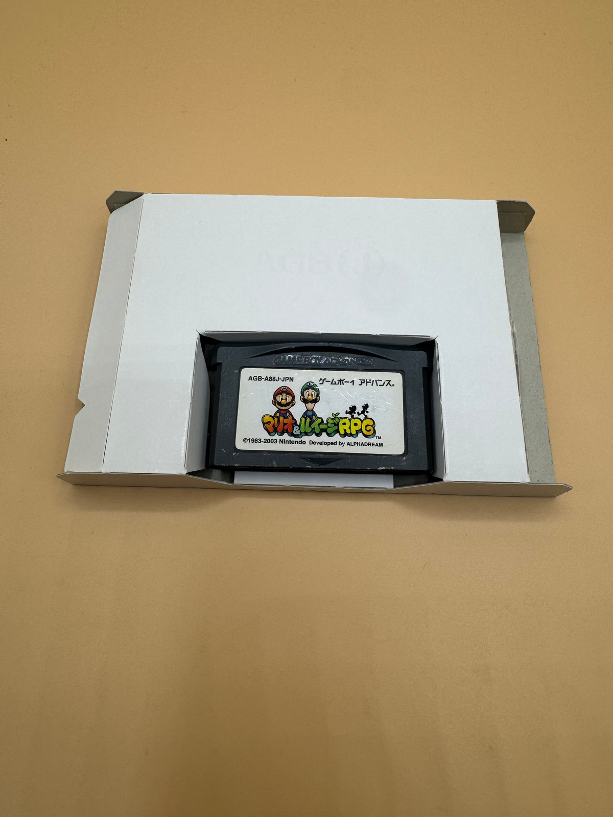 Mario and Luigi Super Star Saga (Japanese import) CiB