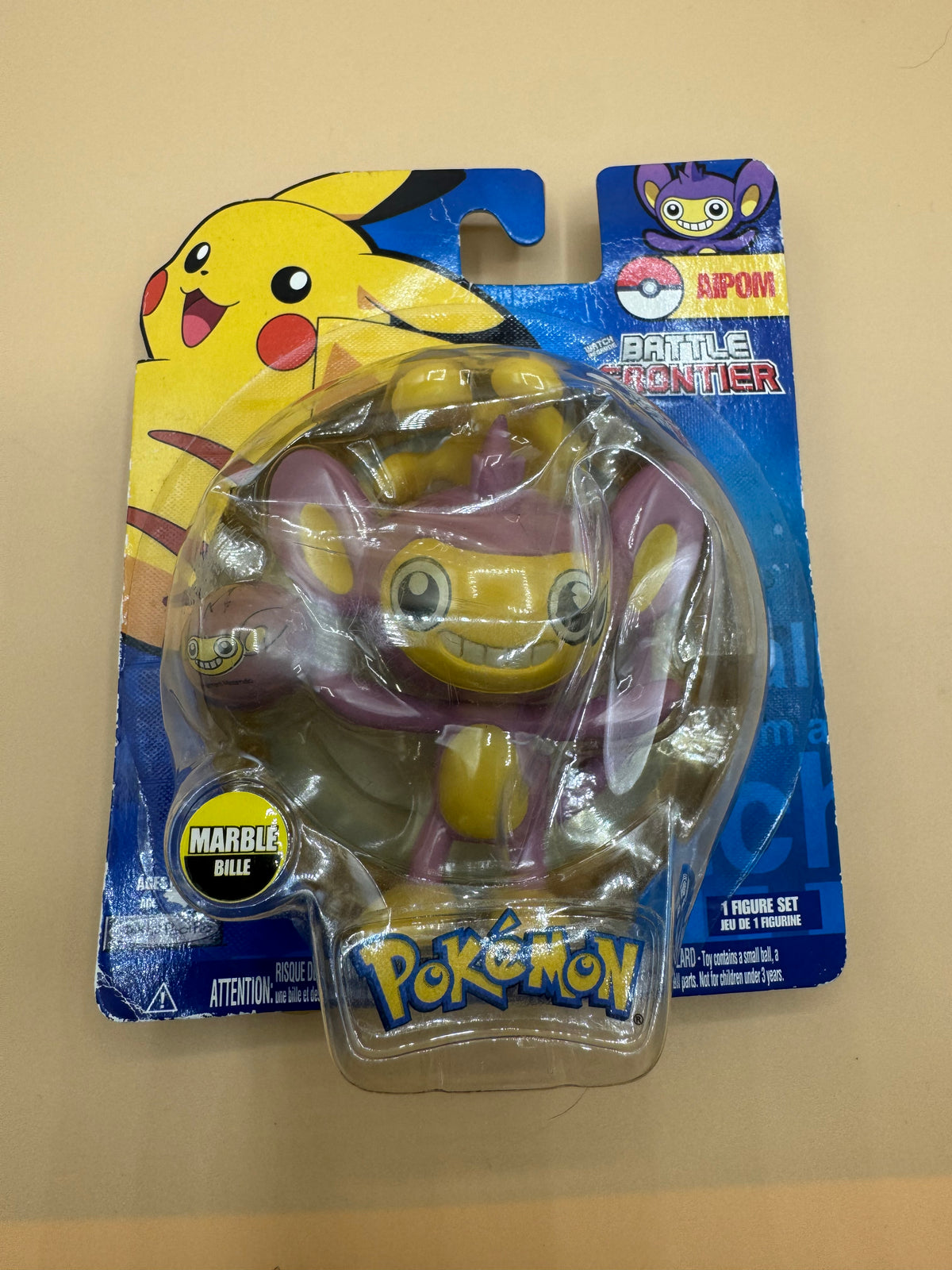 Factory-Sealed JAKKS Pacific Pokemon Battle Frontier Series 2 Aipom Figure (2007)