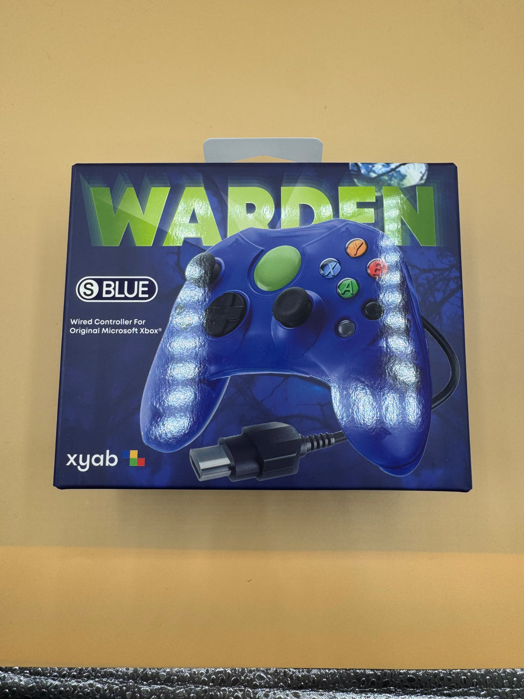 Clear Blue “Warden” Controller for the original XBOX