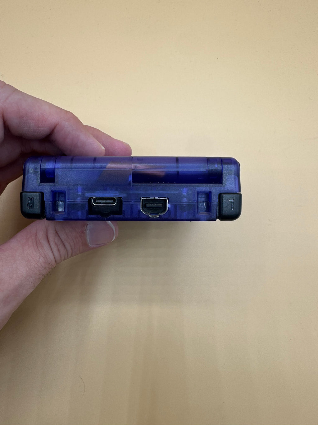 “Atomic Purple” Customized Gameboy Advance SP