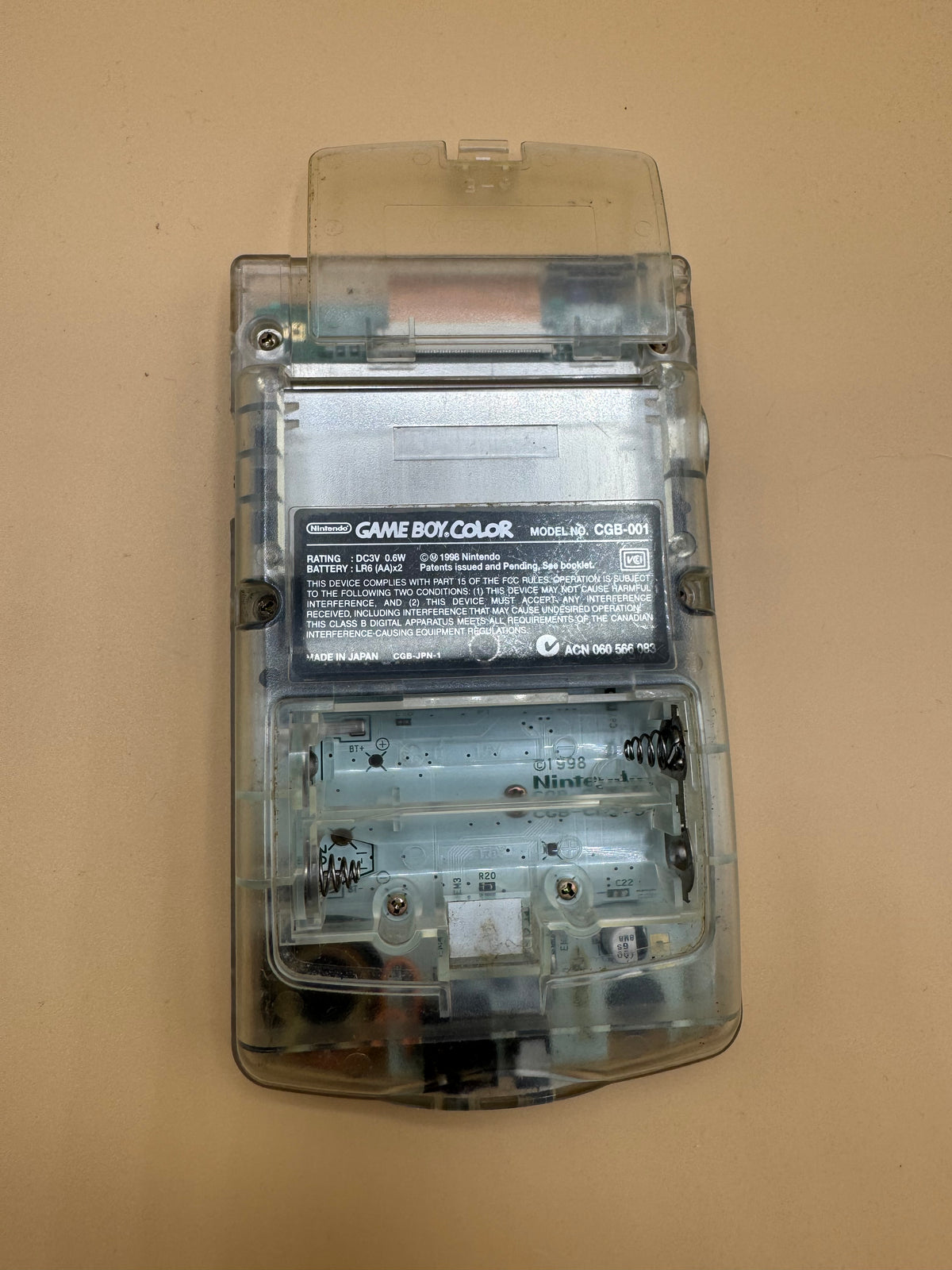 Clear Gameboy Color (Japanese Edition)