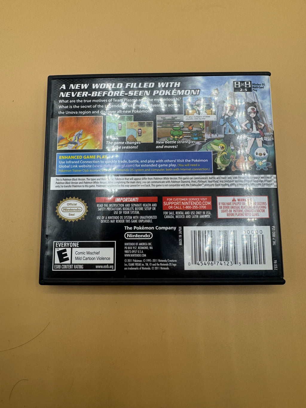 Pokémon Black Version CIB