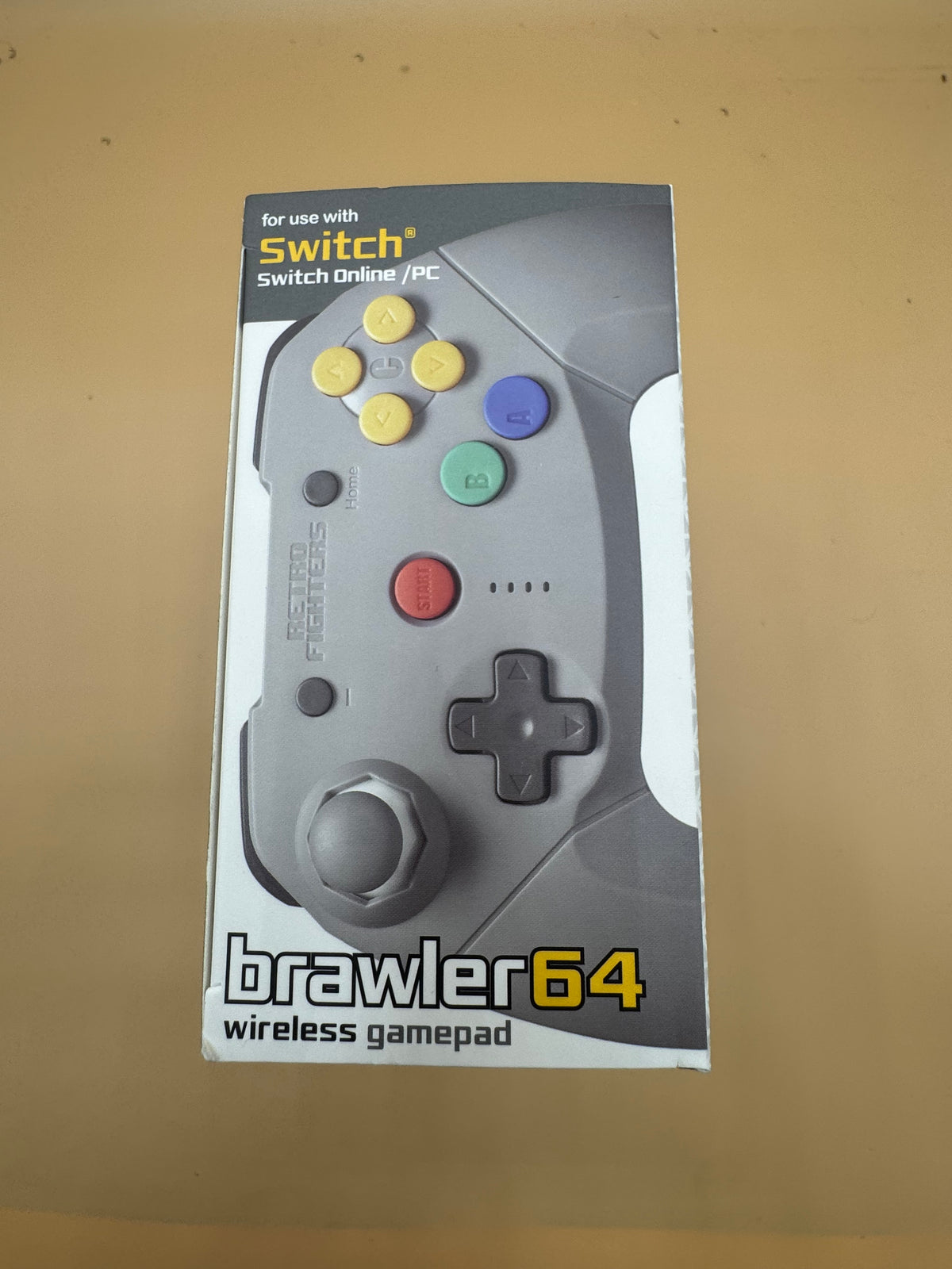 Retrofighters “Brawler64” wireless gamepad for Nintendo Switch