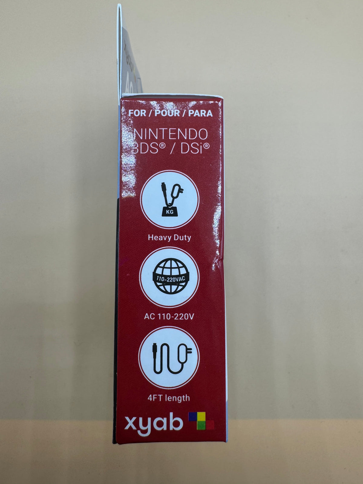 AC adapter for Nintendo DSi/3DS Systems