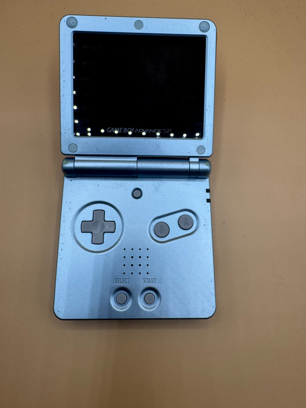 Gameboy Advance SP-101 with Blaziken Evolution hard case