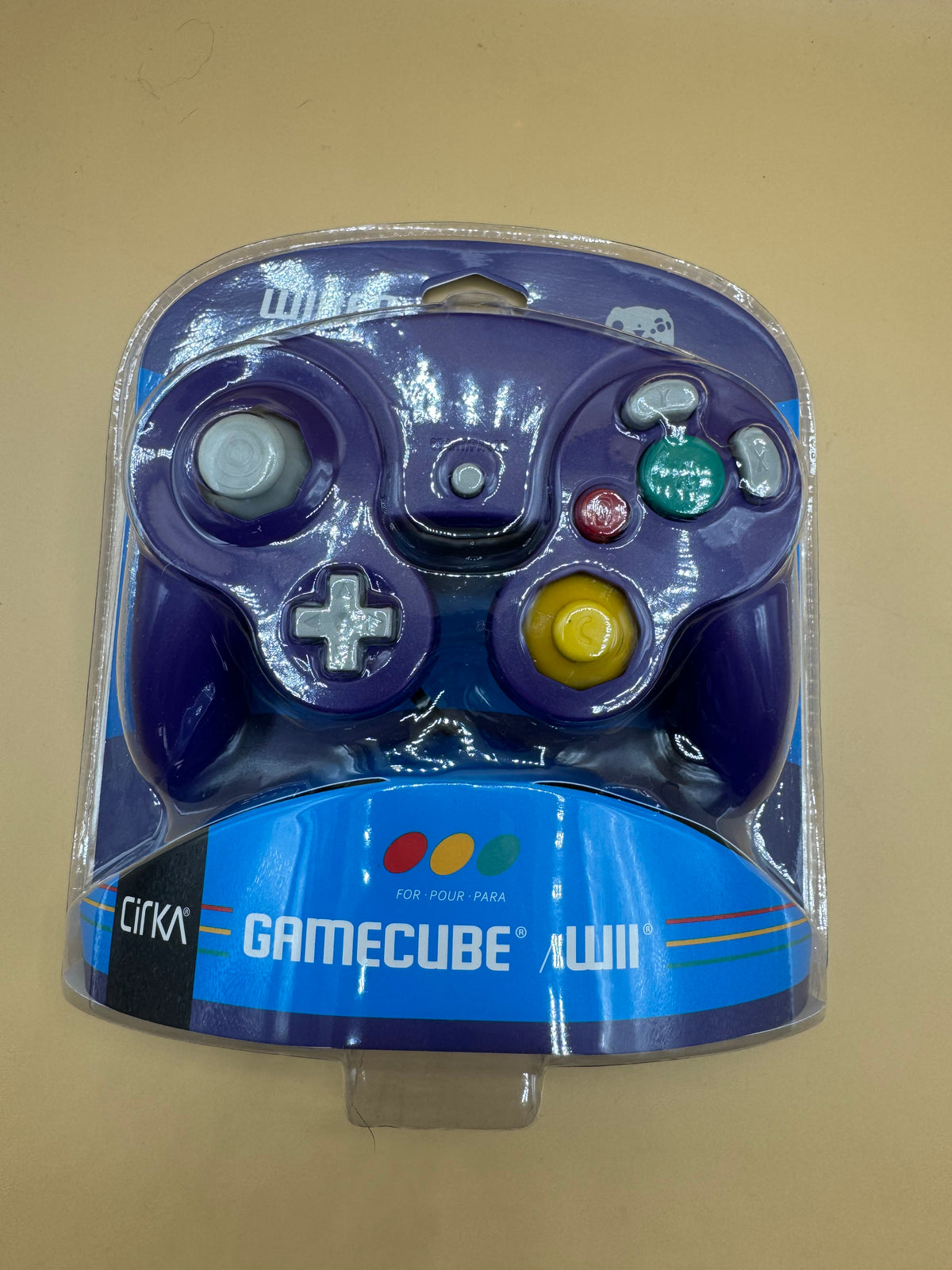 CirKa Wired “Rival Purple” Controller for Nintendo GameCube and Wii
