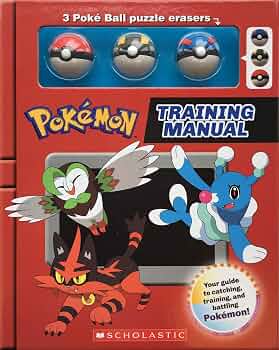Pokémon Training Manual (Pokémon Training Box with Poké Ball Erasers) published by Scholastic Inc