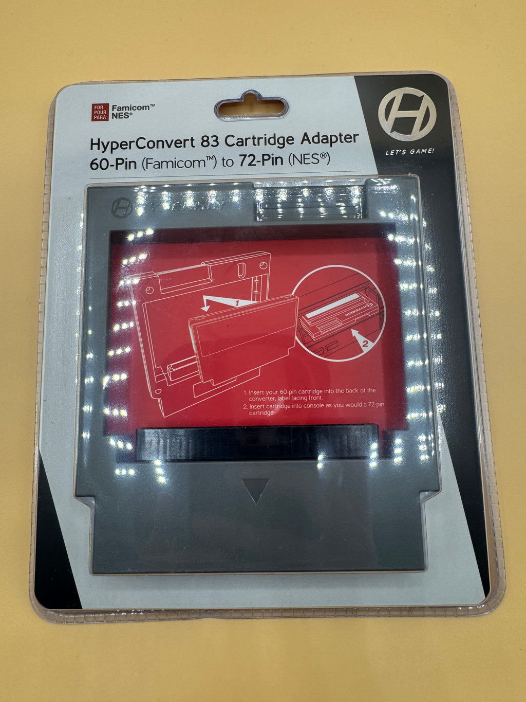 Hyperkin HyperConvert 83 Cartridge Adapter for NES/Famicom