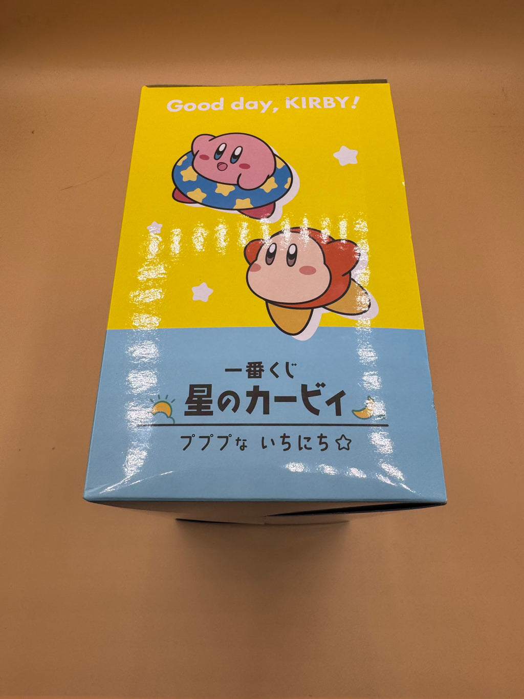 Ichiban Kuji Kirby of the Stars "Pupupu na Ichinichi" — Prize C: Floating Cup & Stand Set (Waddle Dee version)