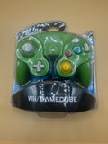Oldskool Controller for Nintendo GameCube (Lime Green/Blue)