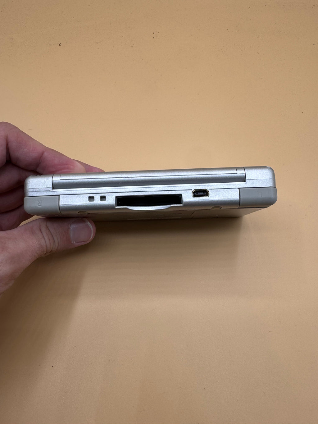 Platinum/Silver Nintendo DS Lite