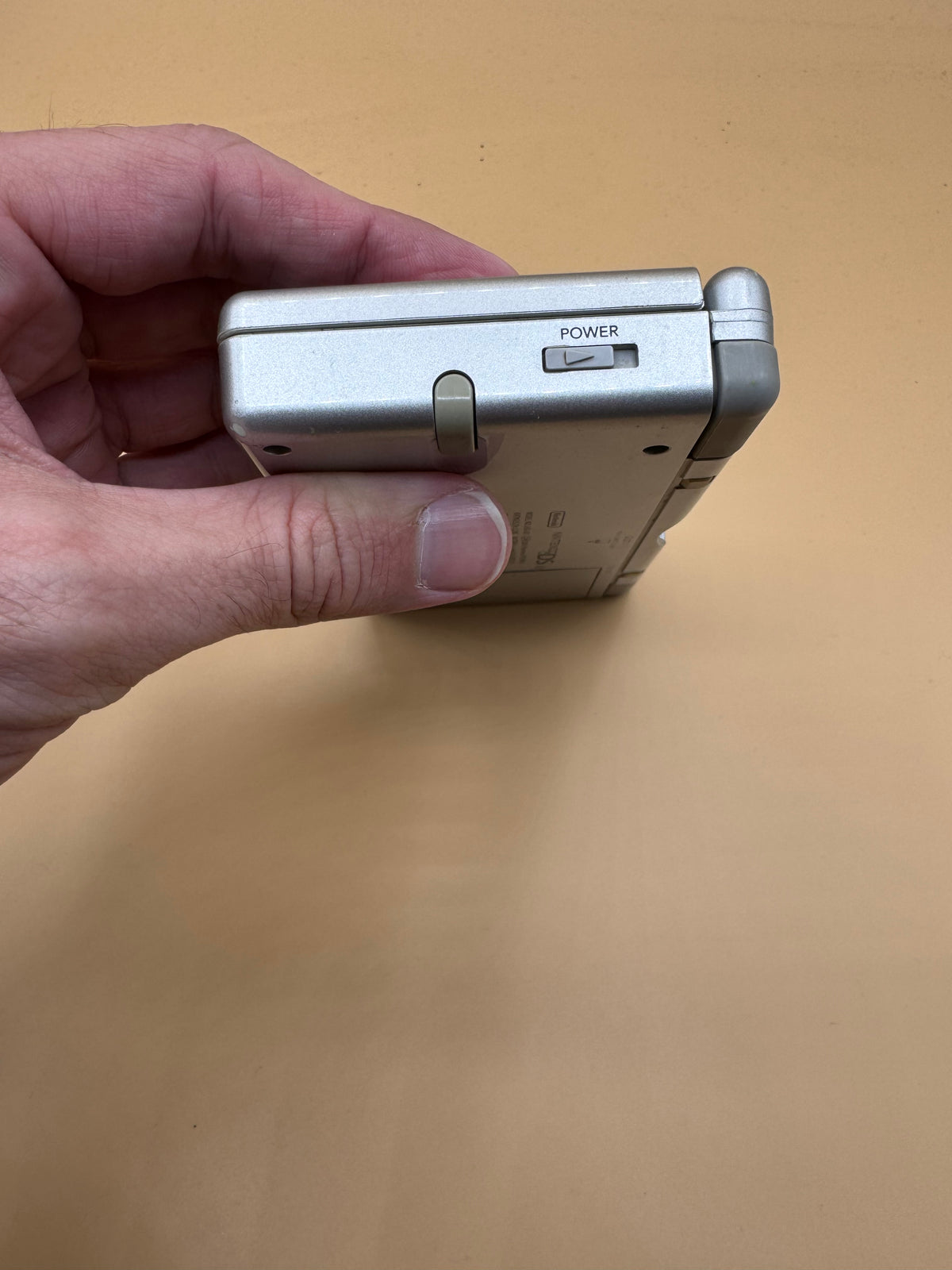 Platinum/Silver Nintendo DS Lite