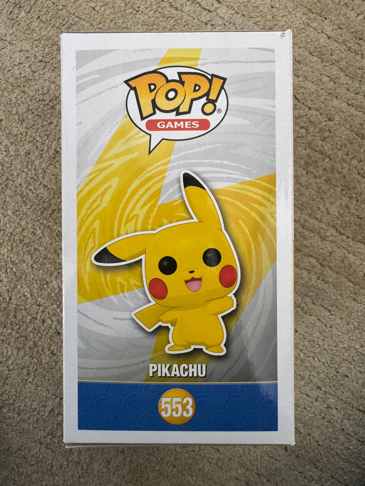 Pikachu Funko #553 Diamond Collection/ GameStop Exclusive