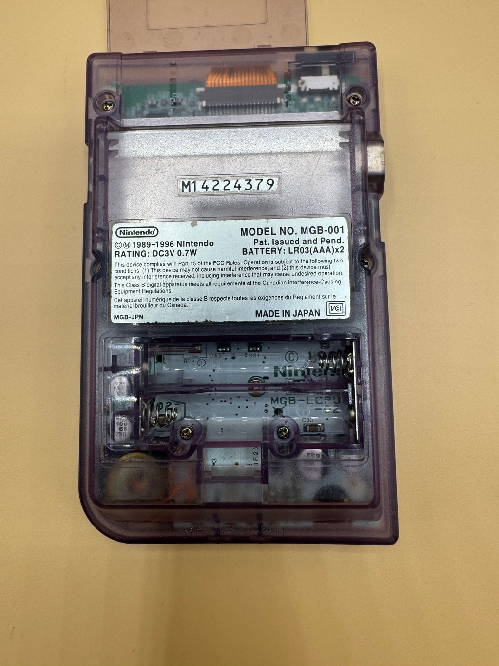 Atomic Purple Gameboy Pocket